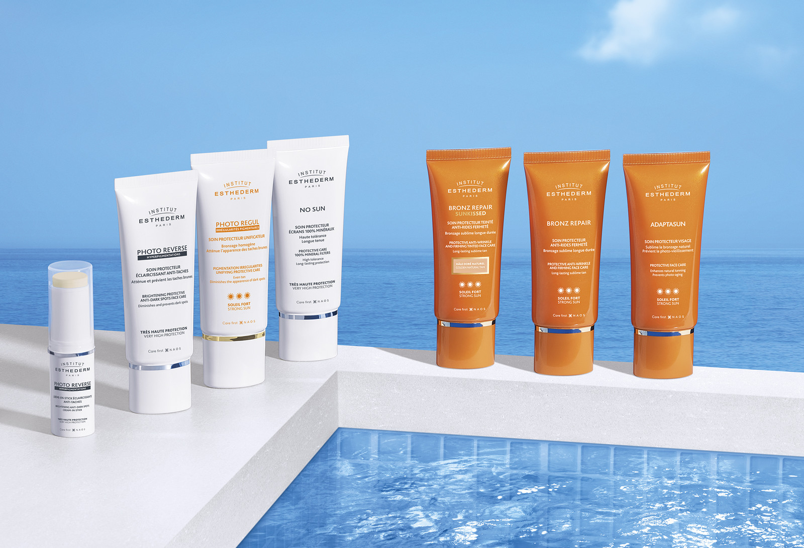 Romain RECHT – Retoucheur Photo Cosmétique - PARIS - CAMPAGNE ESTHERDERM SOLAIRE